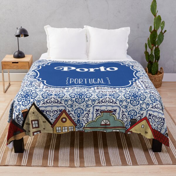 Item preview, Cute Portugal Porto design with tiles and typical houses designed and sold by hateeyes.