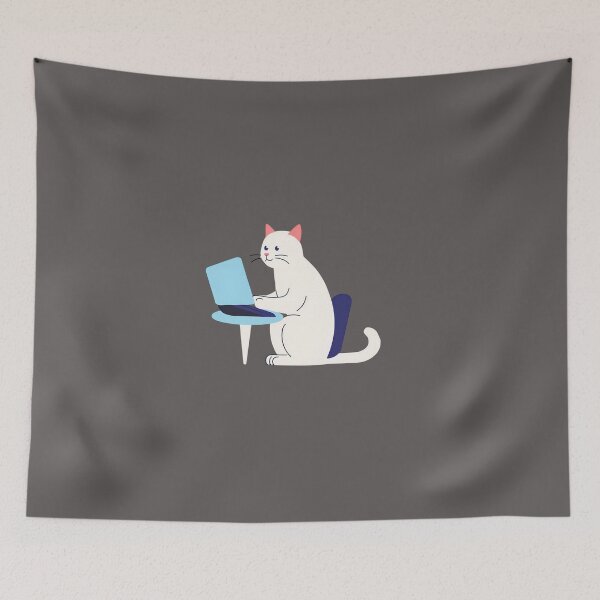 Item preview, CAT WORKER, CAT, WORK designed and sold by GOLDENGARDENART.