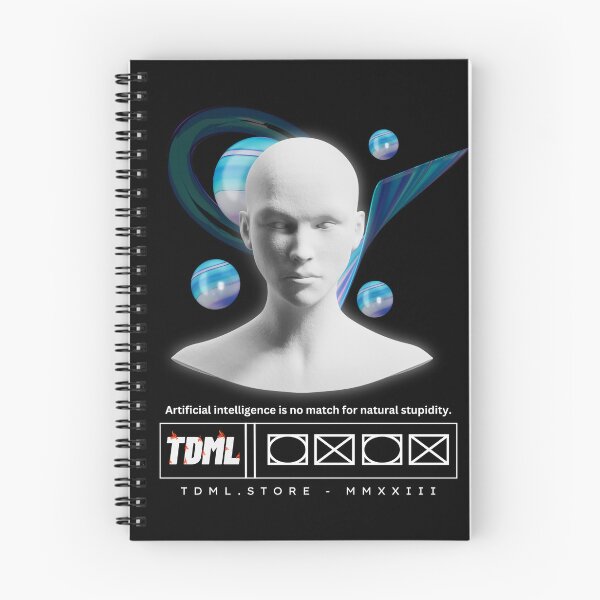Item preview, Artificial intelligence is no match for natural stupidity designed and sold by PaskoStudio.