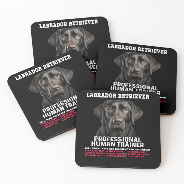 Item preview, Labrador Retriever Black Lab Professional Human Trainer designed and sold by Artistoos.