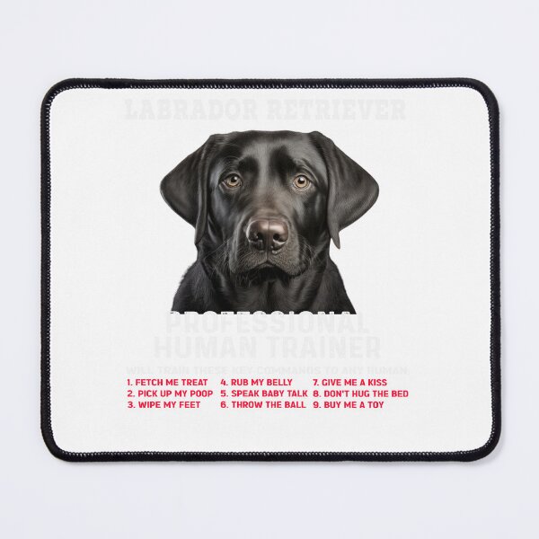 Item preview, Labrador Retriever Black Lab Professional Human Trainer designed and sold by Artistoos.