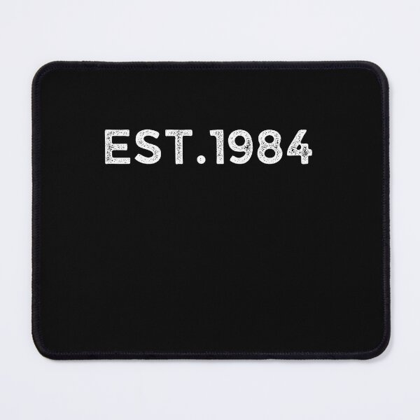 Item preview, EST.1984 vintage retro graphic print birthday gift designed and sold by Whisky1111.