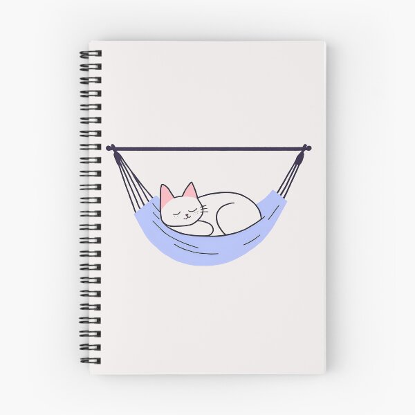 Item preview, SLEEPING CAT ON A HAMMOCK, CAT, HAMMOCK designed and sold by GOLDENGARDENART.
