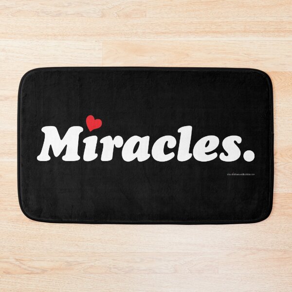 Item preview, I love Miracles Graphic designed and sold by ClaudiaFlores.