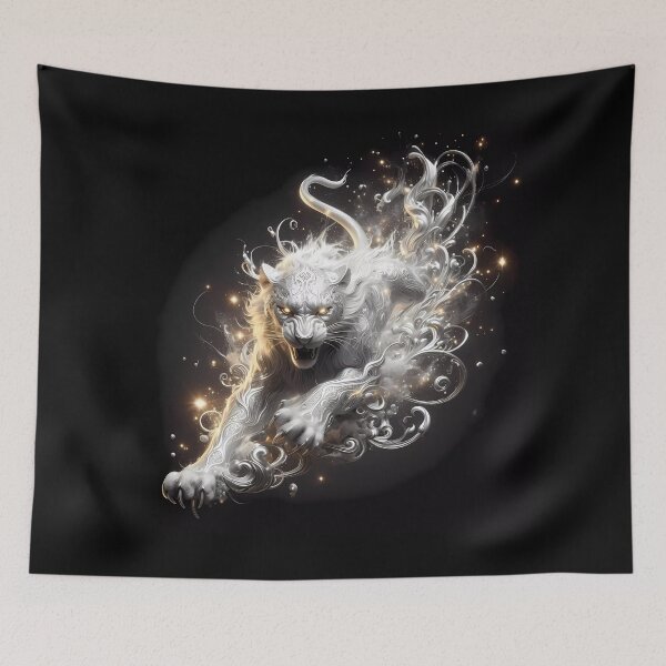 Item preview, Celestial Roar: Ethereal Feline Design designed and sold by Ssevi.