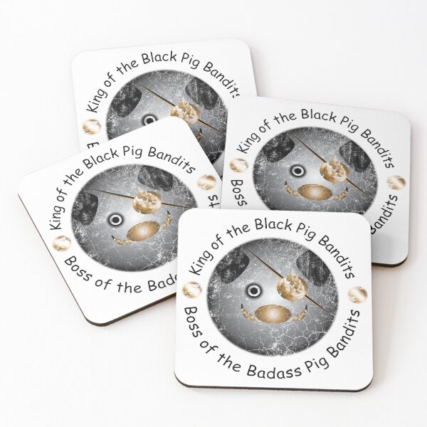 Item preview, Funny King of the Black Pig Bandits_W designed and sold by XTSTUDIOART.