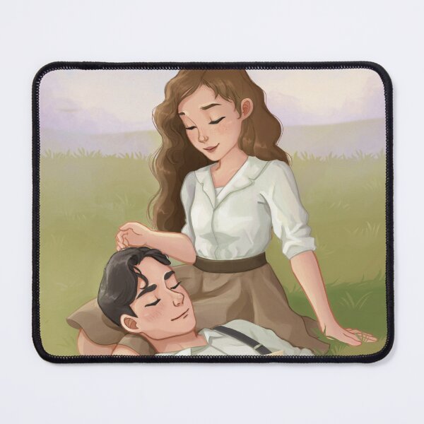 Item preview, Divine Rivals book illustration designed and sold by Belriih.