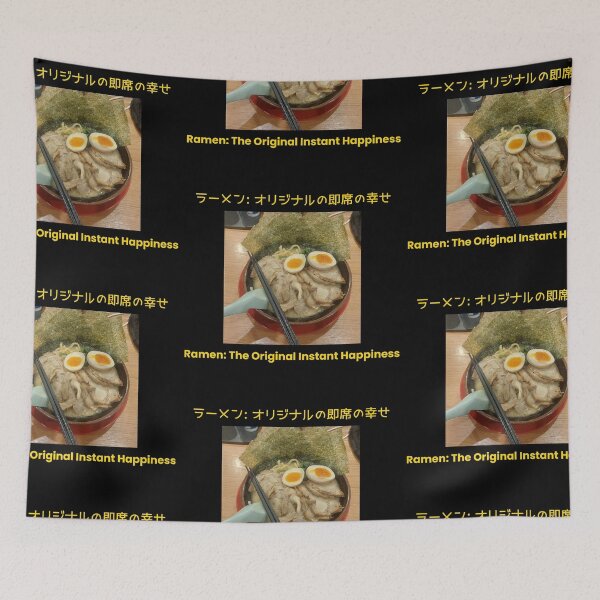 Item preview, Ramen: The Original Instant Happiness" Japanese Style designed and sold by ALUADI.
