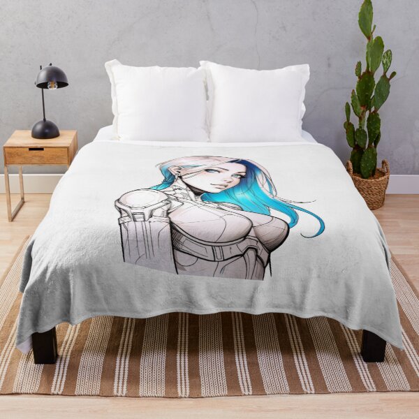 Aperçu de l'œuvre Cyborg Girl créée et vendue par ArtCraftLab.
