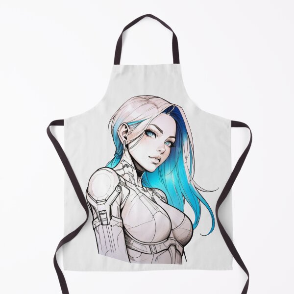 Aperçu de l'œuvre Cyborg Girl créée et vendue par ArtCraftLab.