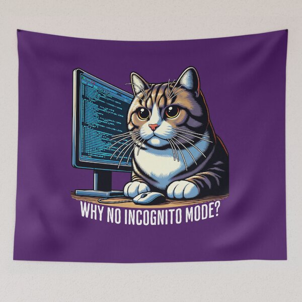 Item preview, Incognito Cat designed and sold by Belarte.shop.