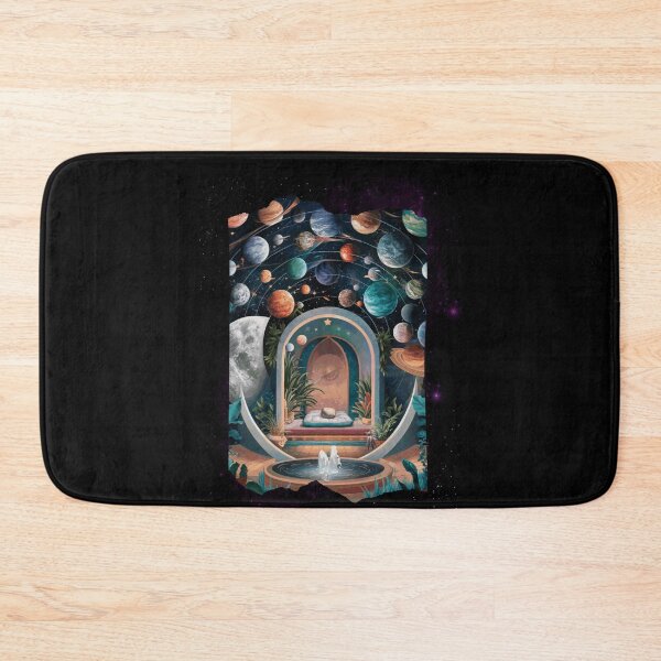 Item preview, Cosmic Garden Extraterrestrial Life Sci-Fi Art designed and sold by Hananiah Merch.