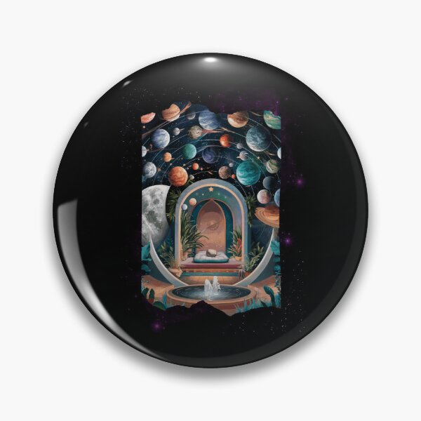 Item preview, Cosmic Garden Extraterrestrial Life Sci-Fi Art designed and sold by Hananiah Merch.