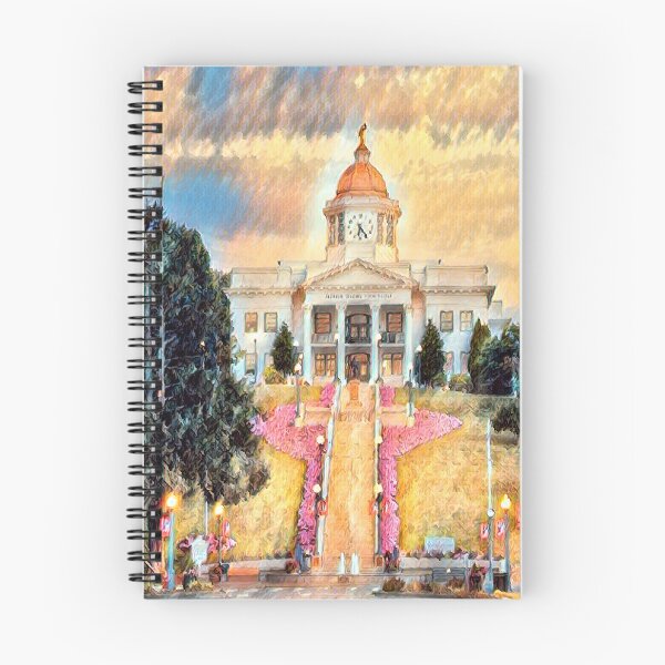 Item preview, Sylva North Carolina Old Courthouse II Painting designed and sold by CarolRMontoya.