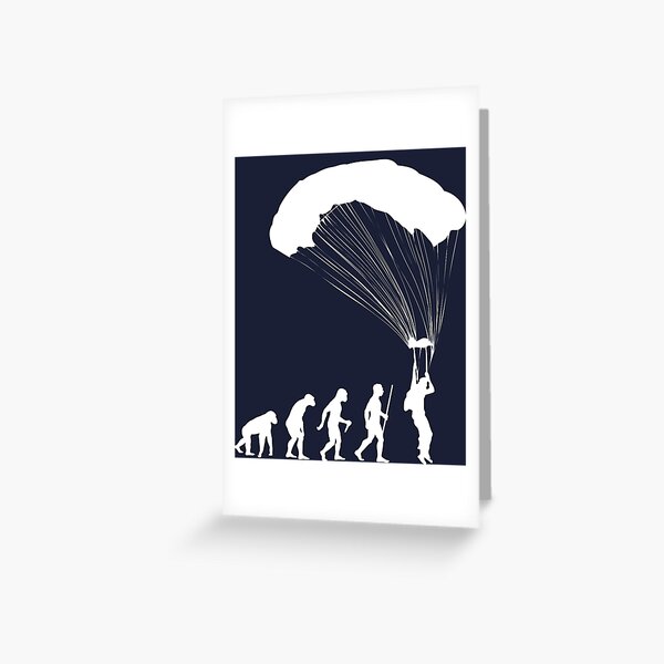 L'évolution du parapente Carte de vœux