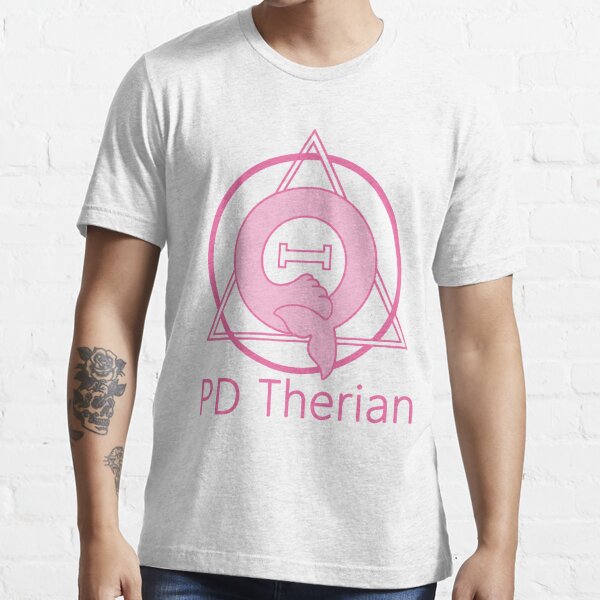 PD (ytb) Theta-Delta Therian Symbol WHITE