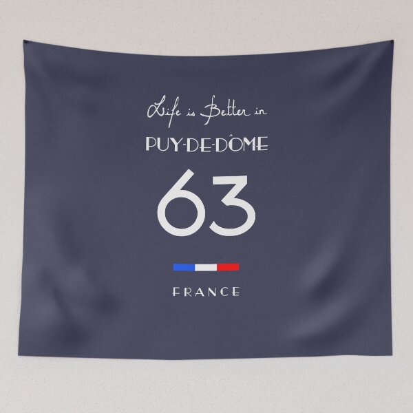 Item preview, Life in PUY-DE-DÔME Number 63 Bas-Pays d'Auvergne France  designed and sold by frenchsalsa.