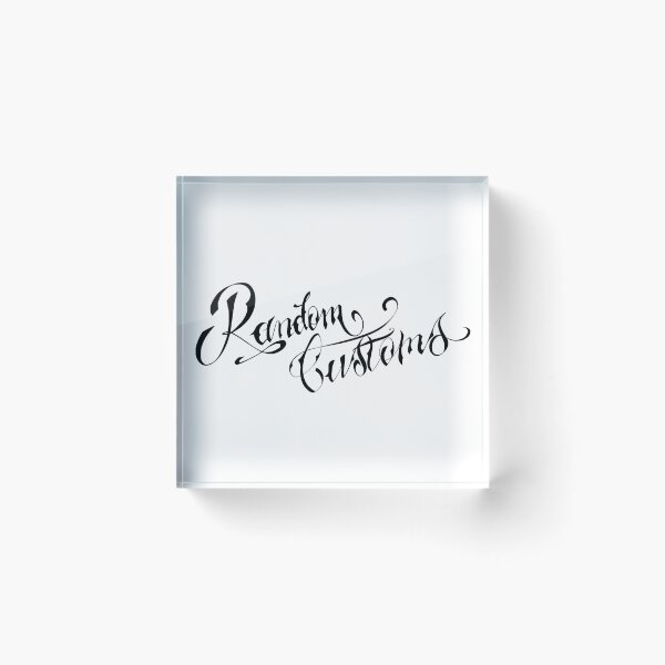 Aperçu de l'œuvre Logo Random Customs créée et vendue par Random-Customs.