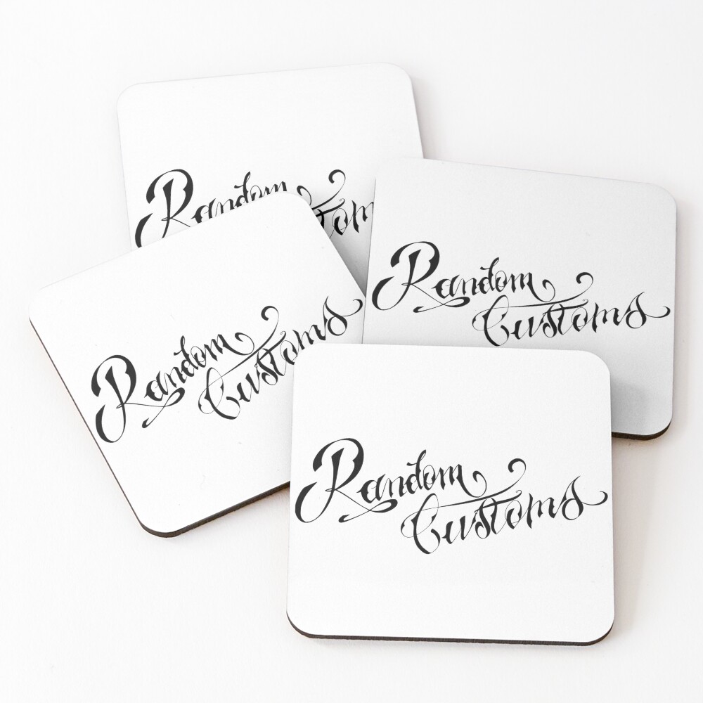 Item preview, Coasters (Set of 4) designed and sold by Random-Customs.