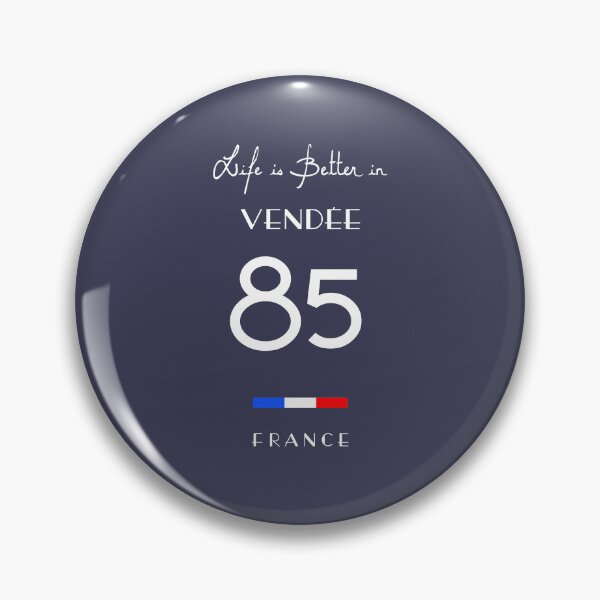 Item preview, Life is better in VENDÉE Number 85 Poitou Loire France  designed and sold by frenchsalsa.