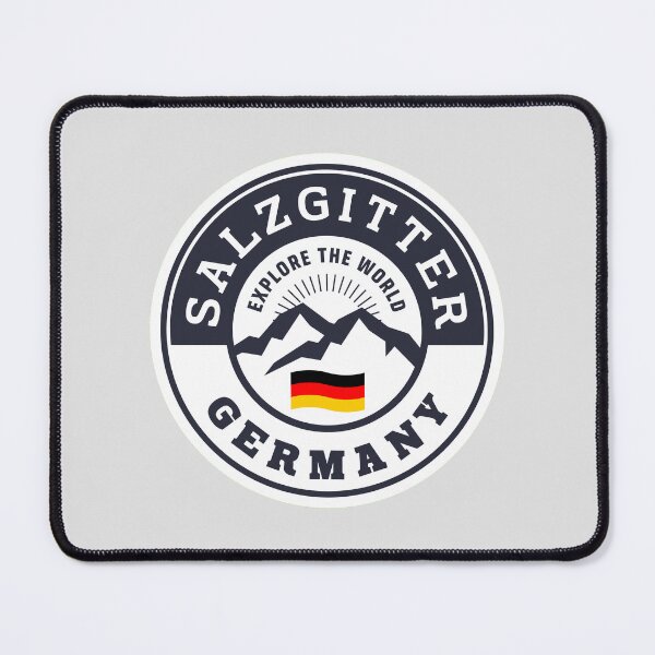 Item preview, Salzgitter Germany Black and White Crest designed and sold by World Designs.