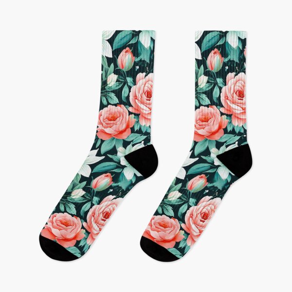 Item preview, Elegant Seamless Floral Pattern Design: Lovely Roses and Peonies designed and sold by asprse.