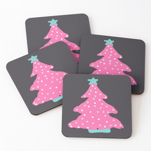 Item preview, Pink Contemporary Christmas Trees designed and sold by DanielleGensler.