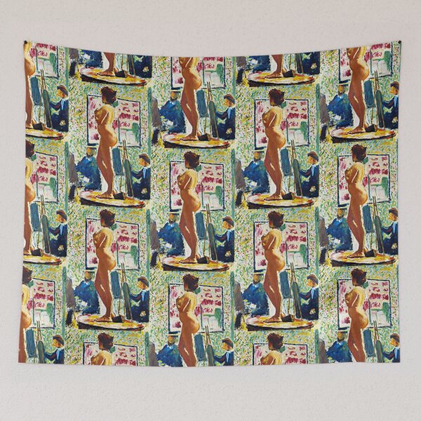 Item preview,   Albert Marquet Life Class at the École des Beaux-Arts (Fauvist Nude) designed and sold by TeeARTHY.