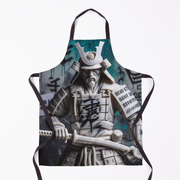 Item preview, Cyberpunk Samurai with Graffiti designed and sold by benja-08.