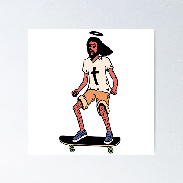 Skateboard Savior Poster