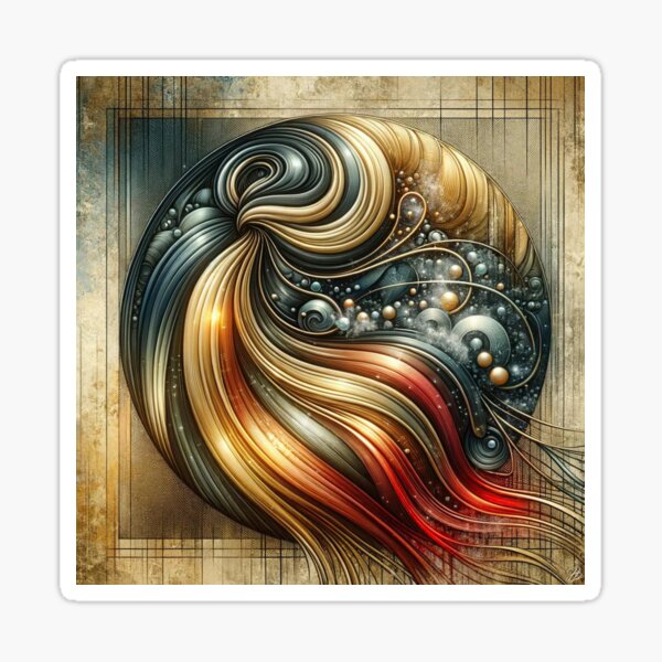 The Radiant Circle of Dreams Sticker