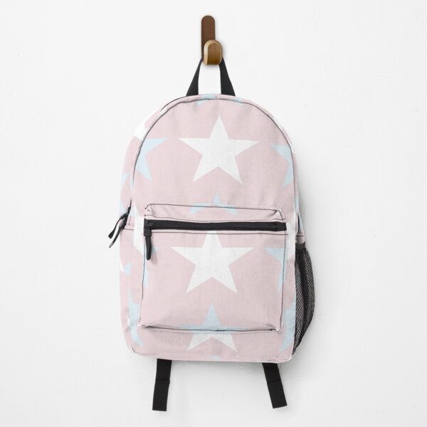 Item preview, Large PALE BLUE, WHITE and PALE PINK STARS designed and sold by RachelMacht.