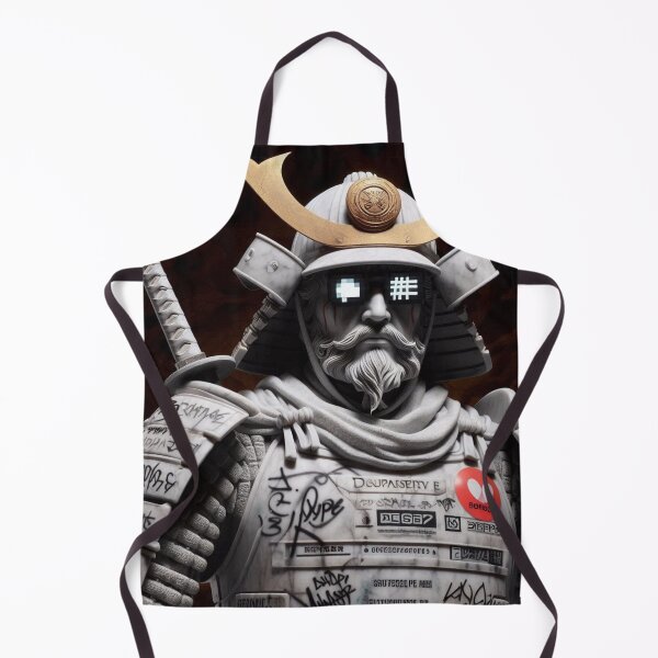 Item preview, Cyberpunk Samurai with Graffiti designed and sold by benja-08.