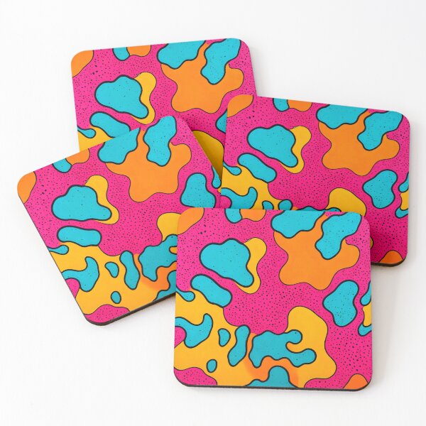 Item preview, 80s style vibrant pattern  designed and sold by Studio Quirk.