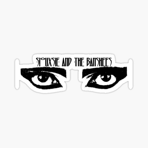 Siouxsie and the Banshees - Eyes of Siouxsie Sioux 3 Sticker
