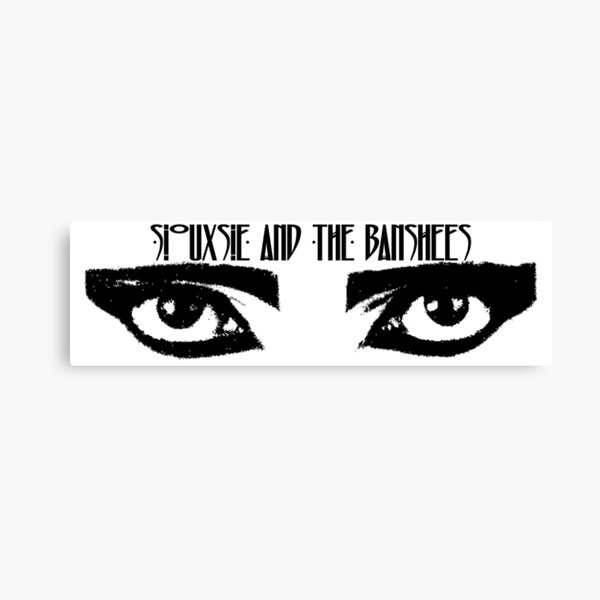 Siouxsie and the Banshees - Eyes of Siouxsie Sioux 3 Canvas Print