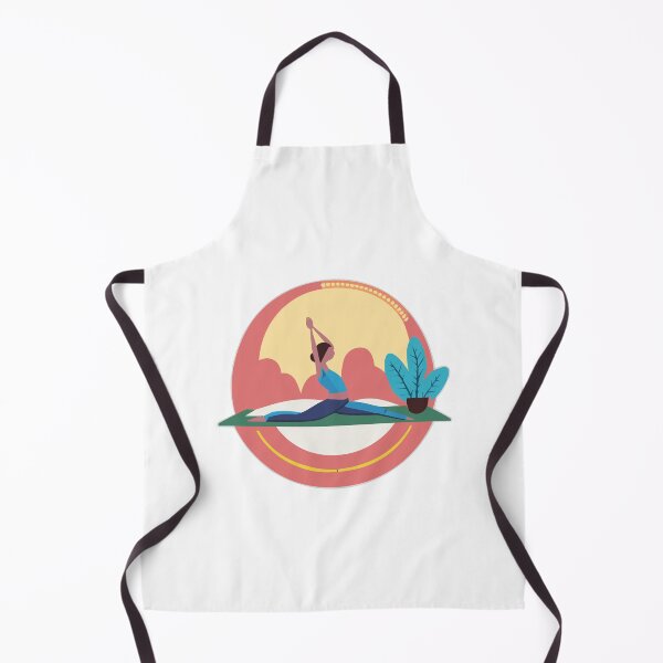 Item preview, Hanumanasana position. A woman doing sport exercise.  designed and sold by friadesign.