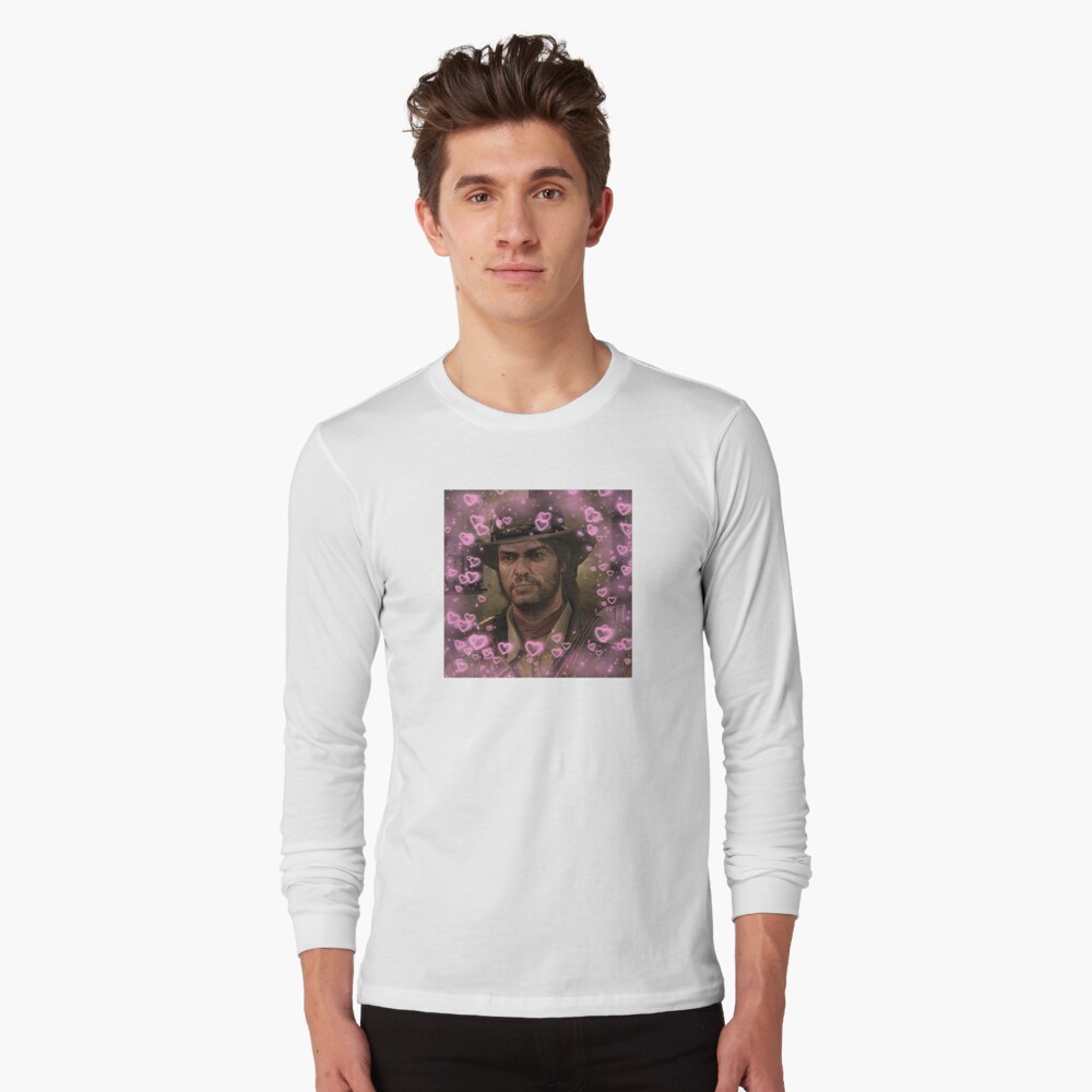 Vista previa del artículo con la obra «Camiseta de manga larga», diseñado y vendido por BreadIsGay.