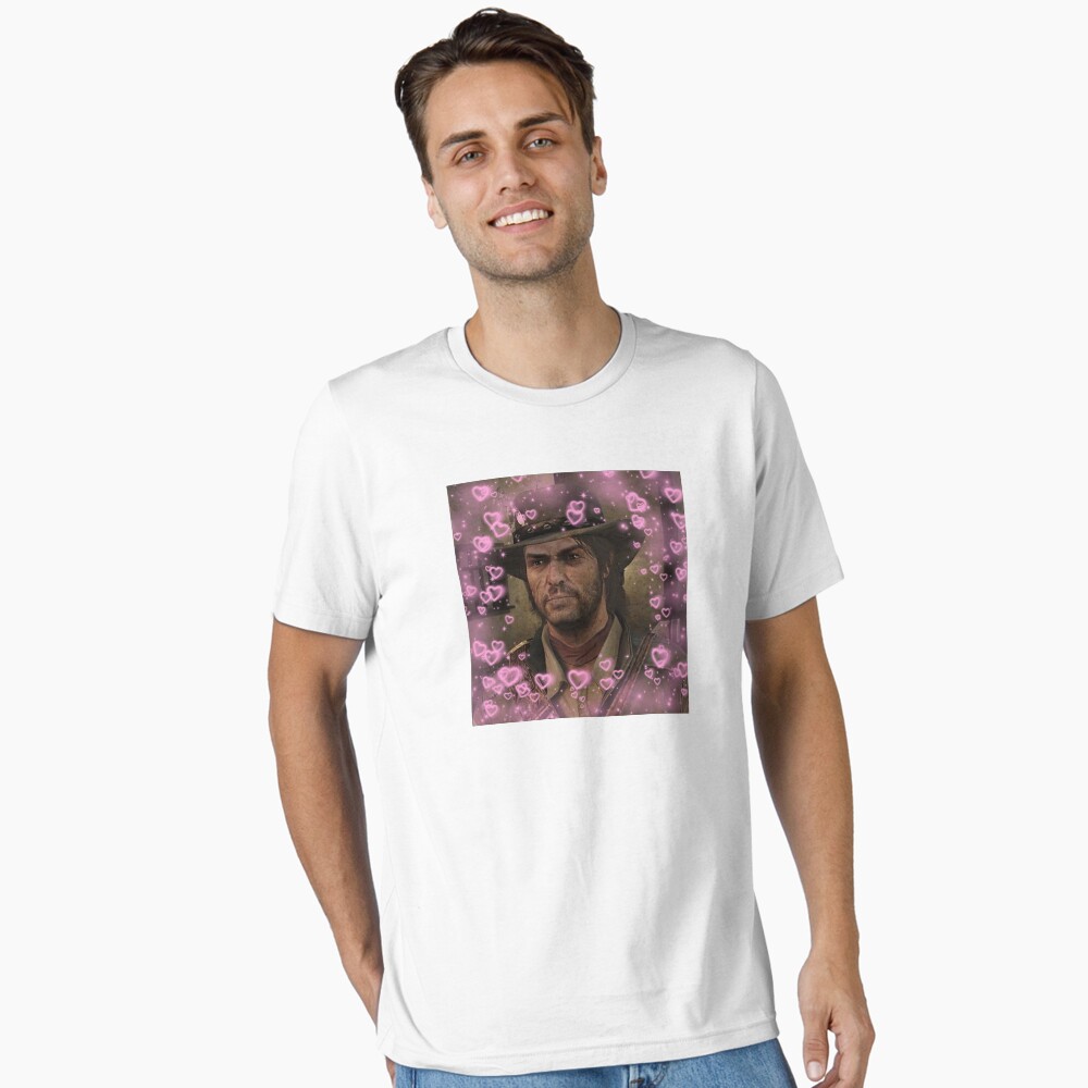 Vista previa del artículo con la obra «Camiseta esencial», diseñado y vendido por BreadIsGay.