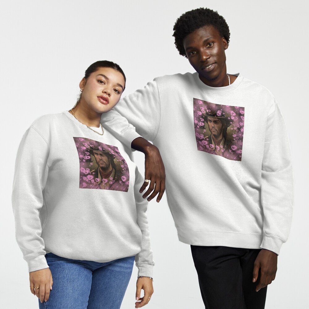 Vista previa del artículo con la obra «Sudadera sin capucha», diseñado y vendido por BreadIsGay.
