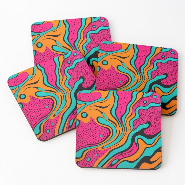 Item preview, Copy of 80s style vibrant pattern  designed and sold by Studio Quirk.