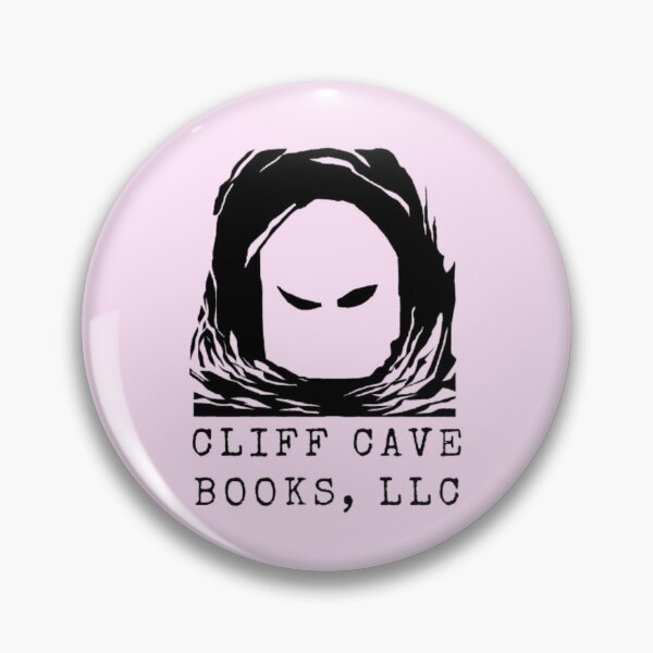 Item preview, Cliff Cave Books Black Logo in Pink designed and sold by R.E. Holding.