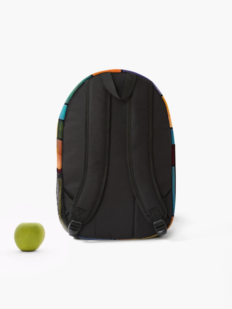 Thumbnail 2 of 3, Backpack, Abstract Geometric Pattern designed and sold by PMGDigital.