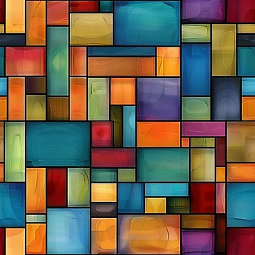 Artwork thumbnail, Abstract Geometric Pattern by PMGDigital