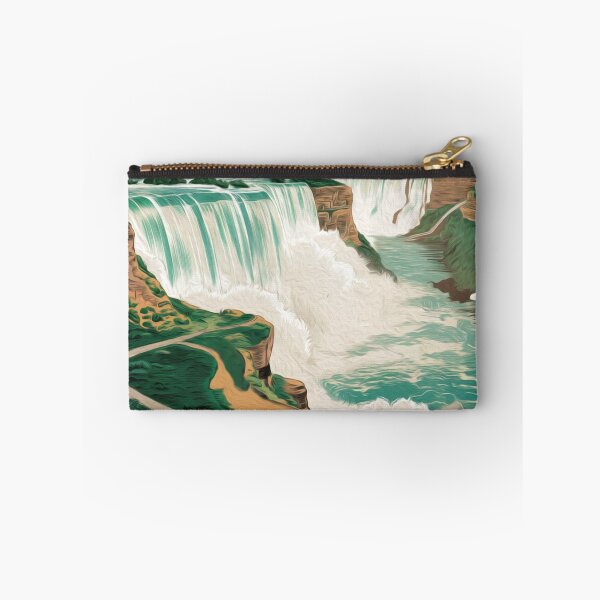 Item preview, vintage watercolor Niagara Falls, Ontario, Canada  designed and sold by SOUFIANE1991.