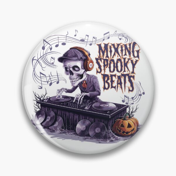 Item preview, The Haunting DJ Mixing Spooky Beats designed and sold by JPees.