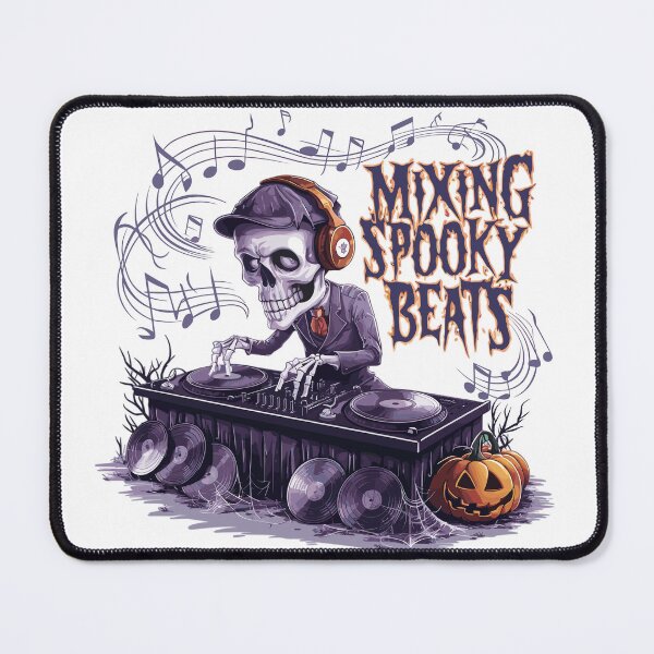 Item preview, The Haunting DJ Mixing Spooky Beats designed and sold by JPees.