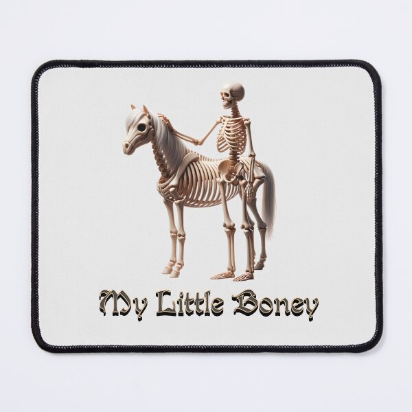 Item preview, My Little Boney Skeleton Horse designed and sold by absurditeestore.