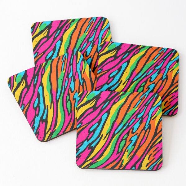 Item preview, 80s style vibrant pattern  designed and sold by Studio Quirk.
