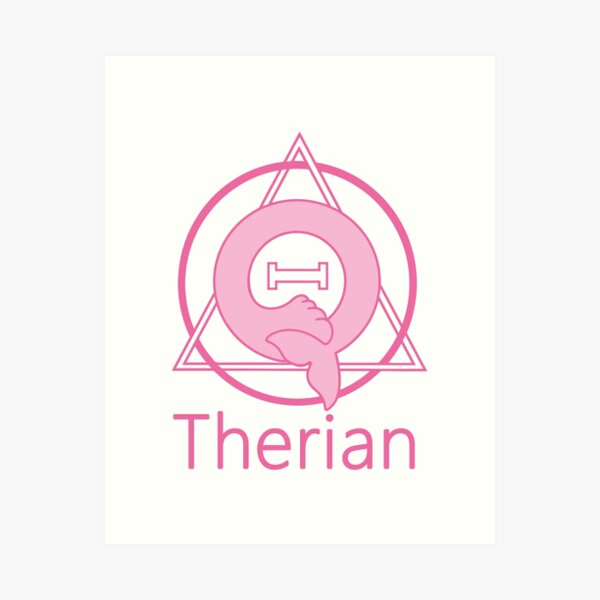 Therian Symbol Art Print for Sale by Shira-yuki